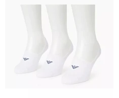 Emporio Armani Calza mikro kojinės medvilninės baltos 3-pakas