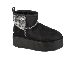 EMU Australia Stinger Knit Platform W W13143-BLAK Batai