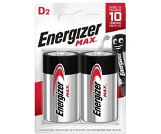 ENERGIZER BATERIJA MAX D LR20. 2 vnt. Ekologiška pakuotė.