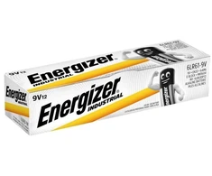ENERGIZER Šarminės Pramoninės PRO Baterijos 6LR61 9V 12 vnt.
