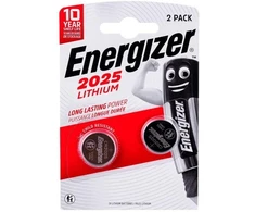Ausinės ENERGIZER SPECIALIZUOTA BATERIJA CR2025/2, 3V, EKOLOGIŠKA