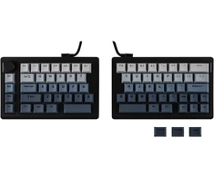 EPOMAKER ergonominė belaidė mechaninė klaviatūra Split70 su RGB, QMK/VIA, 71 klavišu ir PBT klavišais