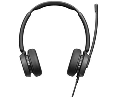 Epos Impact 460T laidinės ant ausų dedamos ausinės su USB-C jungtimi + USB-A adapteris