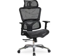Ergonominė biuro pasukama kėdė ROYAL, juoda