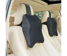 Ergonominių pagalvių rinkinys automobiliui JUODA
