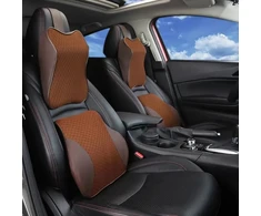 Ergonominių pagalvių rinkinys automobiliui RUDA