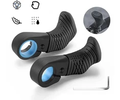 Ergonomiškos MTB dviračio rankenos Wozinsky WGR-M22, juodos