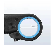 Ergonomiškos MTB dviračio rankenos Wozinsky WGR-M22, juodos