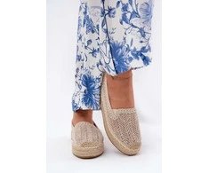 Espadrilės moterims, šviesios, patogios vasarai