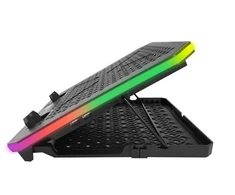 Ausinės ESPERANZA žaidimų aušinimo stovas su RGB telefonų laikikliu GALERNE EGC109