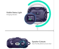 ESR Cyber FlickLock MagSafe dėklas AirPods Pro 3 - Violetinė