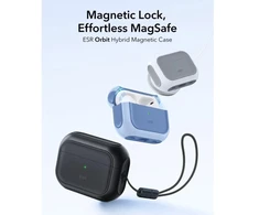ESR Orbit HaloLock MagSafe dėklas AirPods Pro 3 - juodas