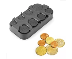 Euro monetų dėklas
