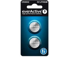 EVERACTIVE MINI CR2032 ličio baterijos, 2 vnt. lizdinėje pakuotėje CR20322BL