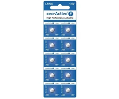 EVERACTIVE ŠARMINĖS BATERIJOS MINI G3 LR736 LR41, 10 VNT. LIZDINĖJE PAKUOTĖJE EVAG3