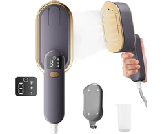 Exsivemy kelioninis rankinis garinis lygintuvas 2000 W su LCD ekranu, 150 ml, 0002