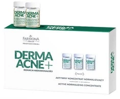 Farmona dermaacne+ aktyvus normalizuojantis koncentratas 5 x 5 ml