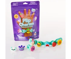 Fat Brain Toys Plip Charms silikoninė apyrankė - violetinė
