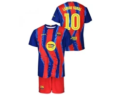 FC Barcelona Lamine Yamal marškinėlių ir šortų komplektas vaikams 2025/26 BC59EY