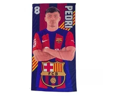 FC Barcelona Pedri paplūdimio rankšluostis iš mikropluošto 70X140 120010
