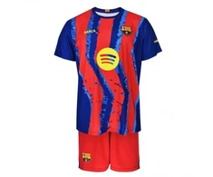 FC Barcelona Raphinha komplektas marškinėliai šortai jaunių dėžutė 2025/26 BC59ER