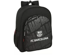 Safta Mokyklinė kuprinė juoda młodzieżowy dla chłopca do szkoły FC Barcelona 25/26