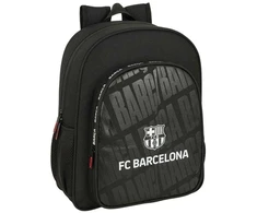 Safta Mokyklinė kuprinė juoda młodzieżowy dla chłopca do szkoły FC Barcelona 25/26