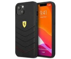 Ferrari FEHCP13SRQUK Apple iPhone 13 mini 5,4″ juodos spalvos kietas dėklas Off Track Quilted