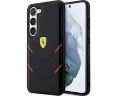 Ferrari FEHCS23MPBAK S23+ S916 juodos spalvos kietas dėklas Hot Stamp Lines