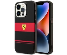 Ferrari FEHMP14XUCOK Apple iPhone 14 Pro Max 6.7″ juodos spalvos kietas dėklas IMD Combi Magsafe