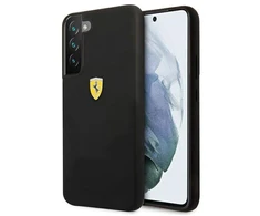 Dėklas Ferrari FESSIHCS22SBK S22 S901 juoda/juodas hardcase On Track Silicone