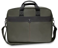 Ferrari krepšys kompiuteriui FEOCECB15KA 16″ Khaki Off Track Scuderia Collection
