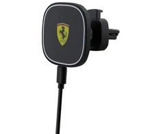 Ferrari 15W FECHMGLK induction holder for juodos spalvos MagSafe grille