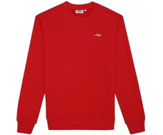 Fila Leverano Standartinio Kirpimo Džemperis Apvalia Apykakle Raudonas FAM0876 30002