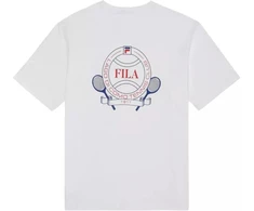 Fila Parella vyriški marškinėliai balti FAM1108 10001