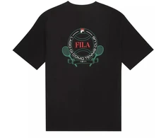Fila Parella vyriški marškinėliai juodi FAM1108 80010
