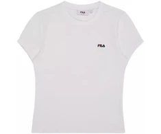 Fila Trivero moteriški marškinėliai balti FAW1205 10001