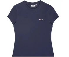 Fila Trivero moteriški marškinėliai, tamsiai mėlyni, FAW1205 50004