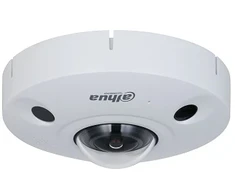 Dahua FishEye 360° 4K IP kamera. 8MP (3280x2480) STARLIGHT CMOS jutiklis. 25 kadrai per sekundę, H.265, IR, IP67, IK10, PoE