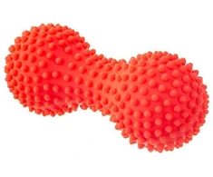 AM Tullo Fizioterapinis dygiuotas volelis masažui ir reabilitacijai Tullo duoball 15.5 cm raudonas REF864