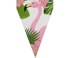 Flamingo vėliavėlė – Šventės dekoracija