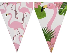 Flamingo vėliavėlė – Šventės dekoracija