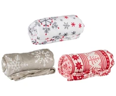 Articasa Arti Casa - Flannel Christmas Blanket 150x200 cm Raudona