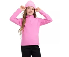 Fleece bliuzonas mergaitėms 4F F060 fuksijų 4FJWAW25UFLEF060 55S