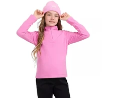 Fleece bliuzonas mergaitėms 4F F060 fuksijų 4FJWAW25UFLEF060 55S