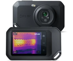 FLIR One C8 thermal imaging camera Juodas 320 x 240 pikselių Built-in display LCD