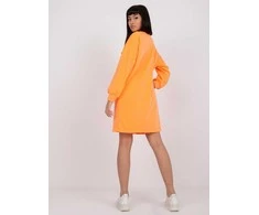 Fluo oranžinė suknelė