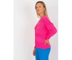Fluo rožinis megztinis