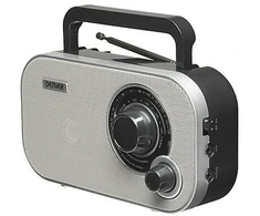 FM radijas su analoginiu derinimu Denver TR-51, baltas