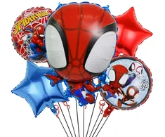 Folinių Balionų Rinkinys Žmogus Voras 5 vnt Spider Man ( AYD230510-12 )